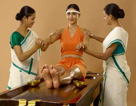 Ayurvedic body massage centers in Kovalam